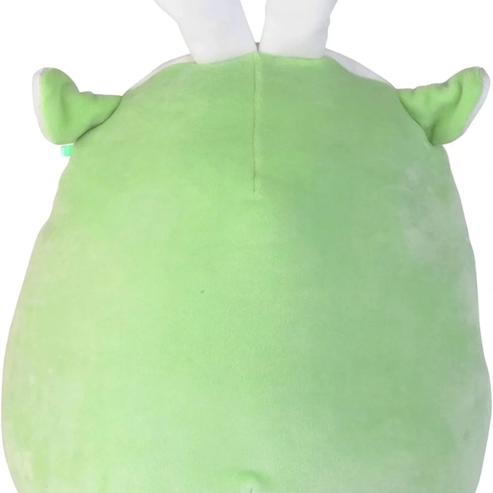 Squishmallows NWT Green Bunny Ears Plush MILEY LLAMA EASTER new mint green